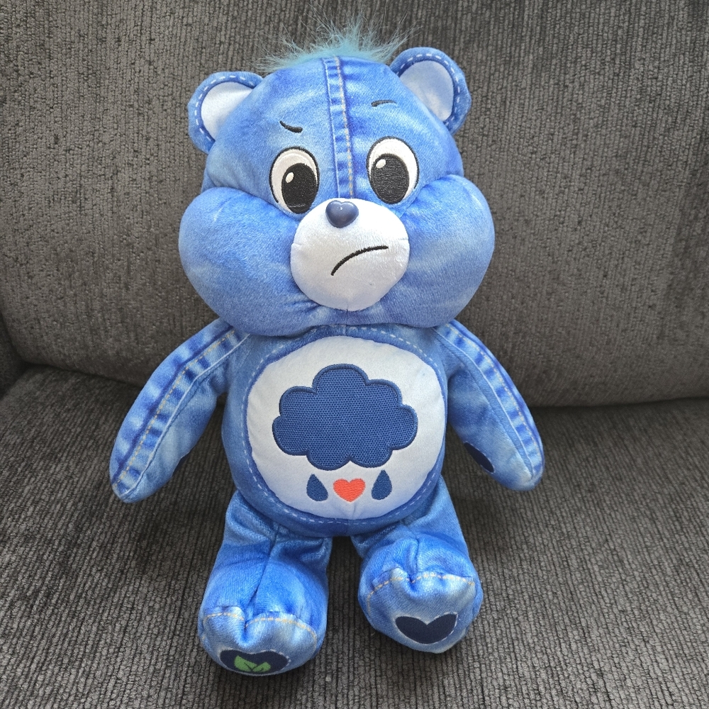 Care Bears Grumpy Bear Denim Edition Plush